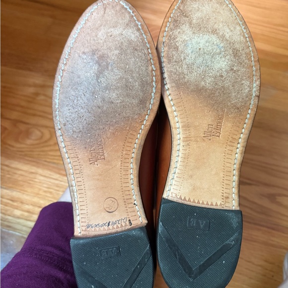 Allen Edmonds Brown Leather Tassel Loafers - Picture 10 of 11